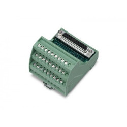 DIN-Rail Mount Terminal Block for 25-Pin D-SUB Modules