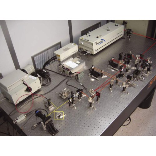 Coherent Anti-Stokes Raman Scattering Microspectrometer, English Components