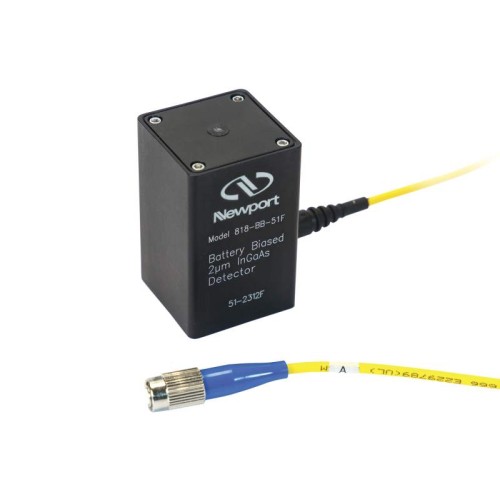 Fiber-Optic Detector, 830-2150 nm Battery Biased Extended InGaAs, 12.5 GHz, FC/UPC