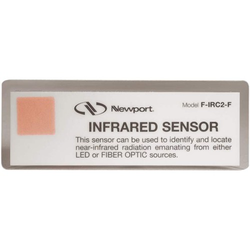 IR Sensor Card, 800-1700 nm, 0.5 in. Square Sensor