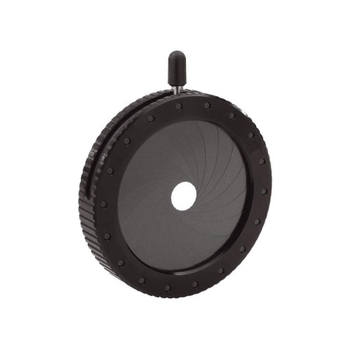 Iris Diaphragm, Continuously Variable 5 to 49 mm Aperture
