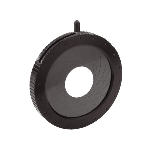 Iris Diaphragm, Continuously Variable 7 to 73 mm Aperture