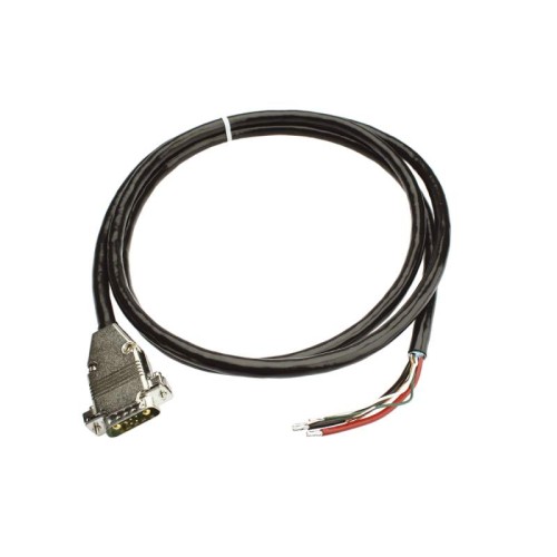 Temperature Controller Cable, 3150/3700, D-Sub 7W2 Male to Bare Wire