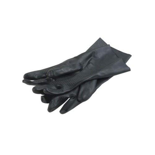 Ultraviolet Light Protective Gloves, Size 8, Black Neoprene, Set of 3