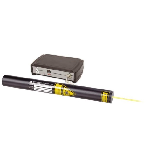 Yellow HeNe Laser, 594 nm, 1.0 mW, 500:1 Polarization, CE