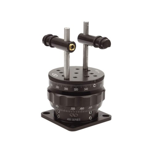 488 Height-Adjustable Rotary Stage, 25.4 mm Travel, Metric