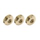 Brass Lock Nut, 1/4-100 Thread, SW-10Q Screws, 3-Pack