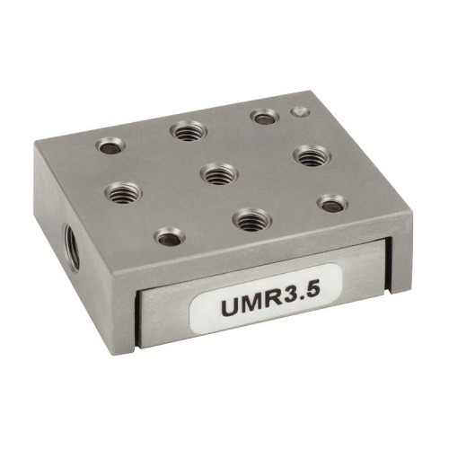 Double-Row Ball Bearing Linear Stage, 0.20 in. Travel, 8-32