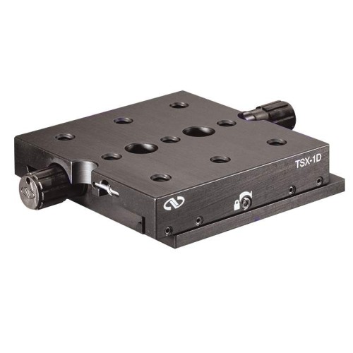 Dovetail Linear Stage, 1.0 in. Travel, Fast-drive 20 TPI Screw, 1/4-20 Threads