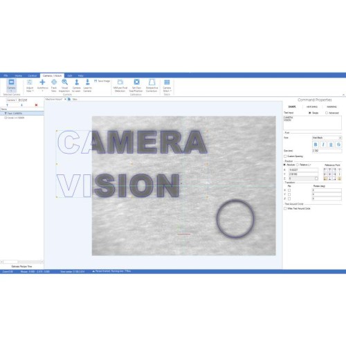 Laser Machining Software, Ultra, with Machine Vision