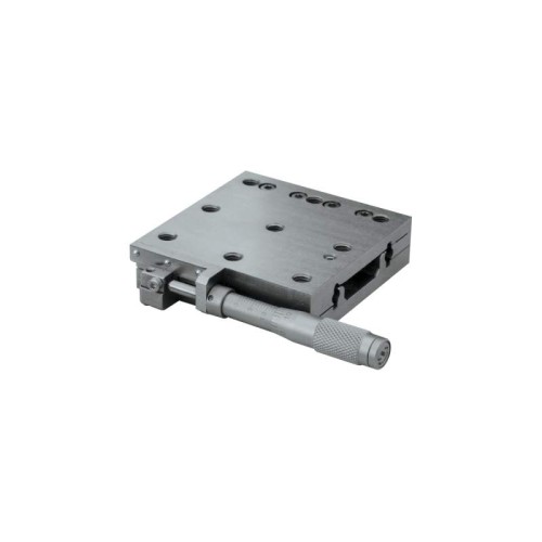 Low-Profile Linear Stage, 0.98 in. Travel, Ball Bearings, 1/4-20 Threads