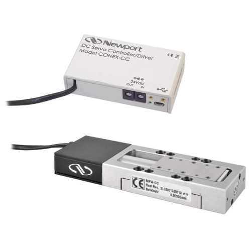 MFA-CC Linear Stage, Integrated with CONEX-CC Controller