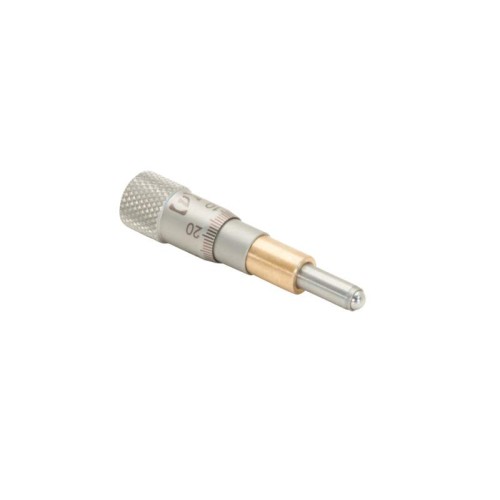 Micrometer, 0.25 in. Travel, Unthreaded, For 9061 Series