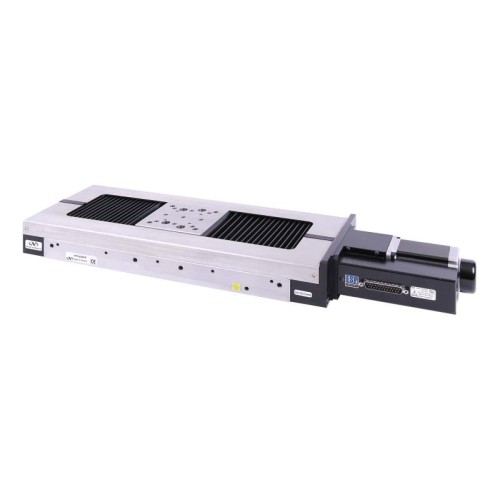 Mid-Travel Steel Linear Stage, 200 mm, Stepper Motor