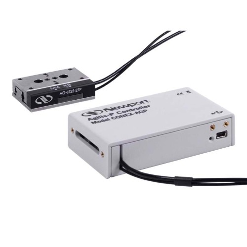 Piezo Motor Linear Stage, Direct Encoder, Integrated Controller