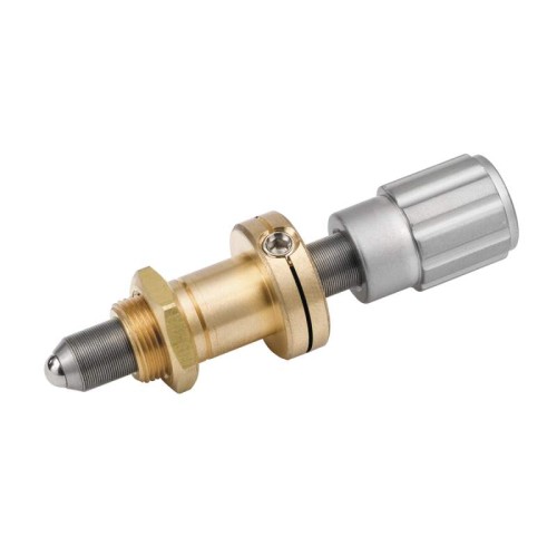 Precision 100 TPI Adjustment Screw, 12.7 mm, Small Knob, Side Lock