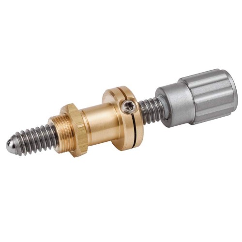 Precision 20 TPI Adjustment Screw, 12.7 mm, Small Knob, Side Lock