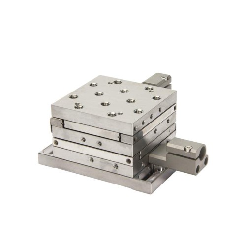 ULTRAlign Linear Stage, 25 mm XY Travel, Crossed-Roller Bearings, 8-32 & 1/4-20