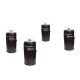 Four S-2000 standard vibration isolators 16 in. tall, with automatic re-leveling