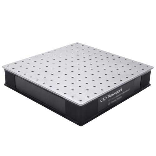 Honeycomb Optical Breadboard, 3.4 mm Skin, 12 x 12 x 2.3 in., 1/4-20, Microlocks