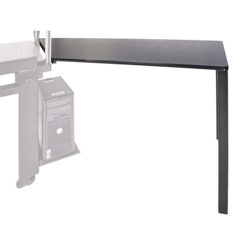Right Side Angled Extension Shelf, Vision Isostation 30 in.