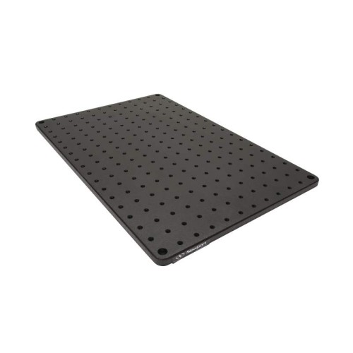 Solid Aluminum Optical Breadboard, 12 x 18 in., 1 in. 1/4-20 Grid