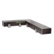 Tuned-Damped Upgradable Optical Table, 1200 x 1800 x 203 mm, M6