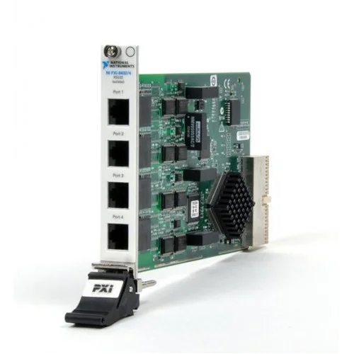 National Instruments PXI-8432/4 Isolated RS-232 PXI serial interface module