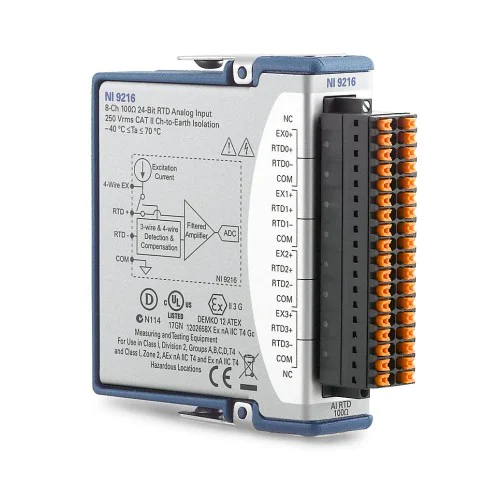 National Instruments NI-9216 RTD temperature input module