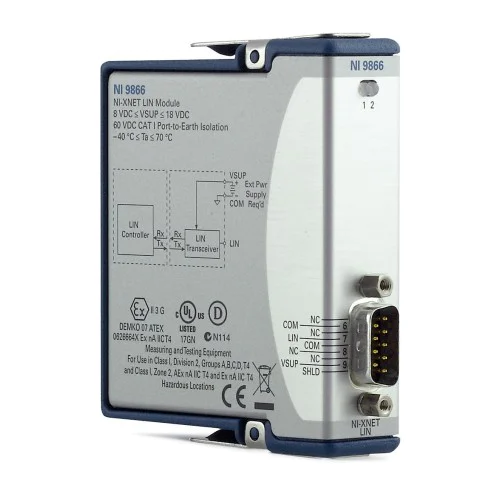 National Instruments NI-9866 1-Port C Series LIN Interface Module