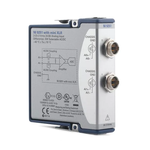 National Instruments NI-9251 C Series voltage input module