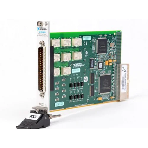 National Instruments PXI-6521 Isolated digital I/O module with mechanical relay outputs