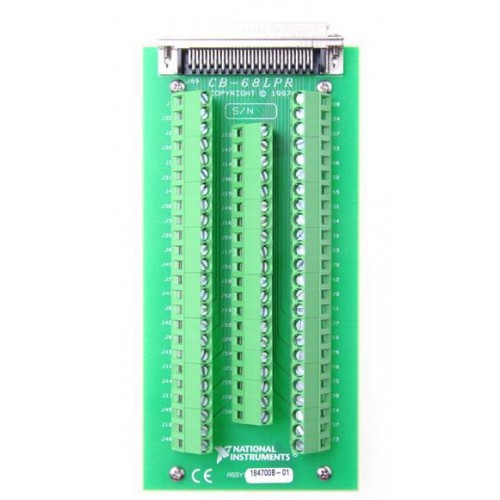 National Instruments CB-68LPR Unshielded screw terminal connector block