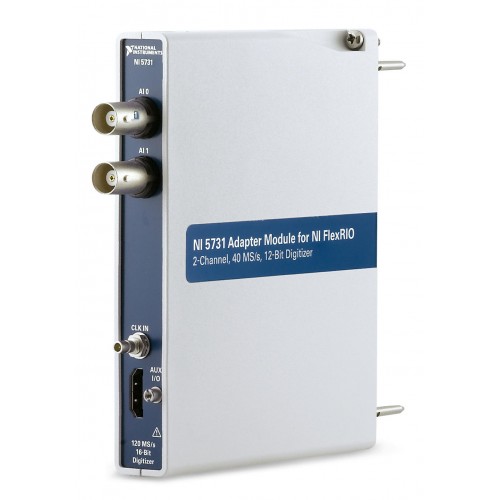 NI (National Instruments) NI-5731 40 MS/s, 12-Bit, 2-Channel Digitizer Adapter Module for FlexRIO