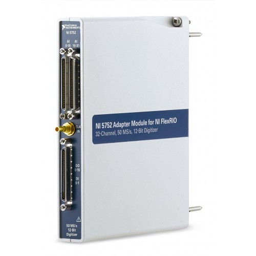 NI (National Instruments) NI-5752B 50 MS/s, 12-Bit, 32-Channel, Kintex-7 FPGA Support, Digitizer Adapter Module for FlexRIO