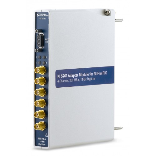 NI (National Instruments) NI-5761 250 MS/s, 14-Bit, 500 MHz Bandwidth, 4-Channel Digitizer Adapter Module for FlexRIO