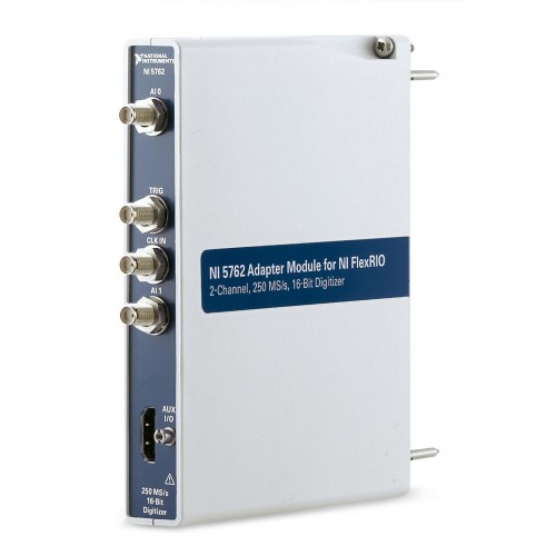 NI (National Instruments) NI-5762 250 MS/s, 16-Bit, 100 MHz Bandwidth, 2-Channel Digitizer Adapter Module for FlexRIO