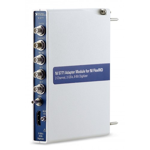NI (National Instruments) NI-5771 3 GS/s, 8-Bit, 900 MHz Bandwidth, 2-Channel Digitizer Adapter Module for FlexRIO