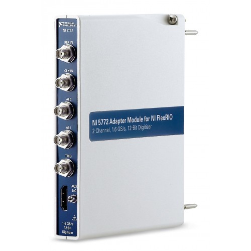 NI (National Instruments) NI-5772 1.6 GS/s, 12-Bit, 2.27 GHz Bandwidth, 2-Channel Digitizer Adapter Module for FlexRIO