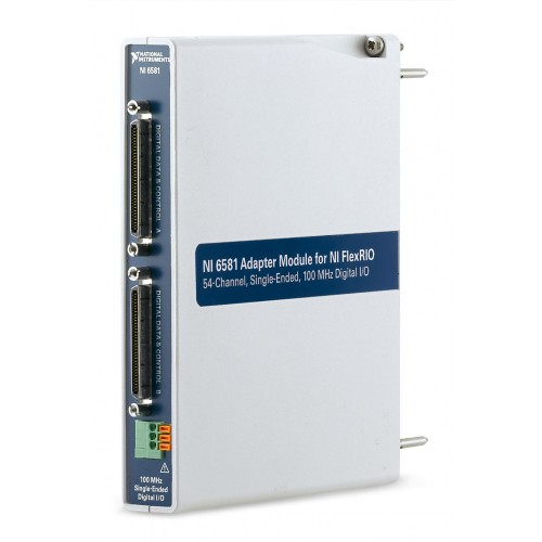 NI (National Instruments) NI-6581B 100 MHz, 54 Single-Ended-Channel, Kintex-7 FPGA-Support, Digital I/O Adapter Module for FlexRIO