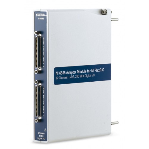 NI (National Instruments) NI-6585 200 MHz, 32 LVDS-Channel Digital I/O Adapter Module for FlexRIO