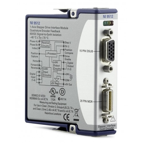 National Instruments NI-9512 C Series motor drive interface module
