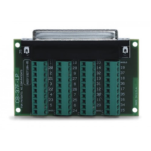 National Instruments CB-37F-LP Unshielded screw-terminal connector block