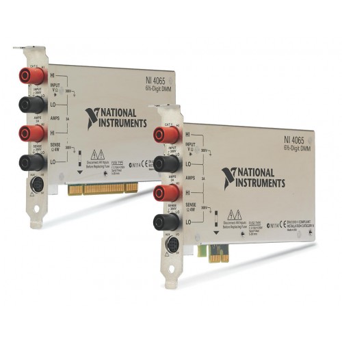NI (National Instruments) PCIe-4065 PCI Express, 6½-Digit, ±300 V Digital Multimeter Device