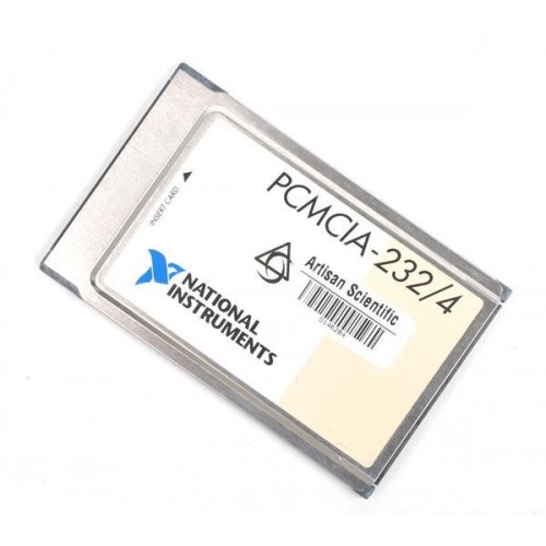 National Instruments PCMCIA-232/4 Four-port RS-232 serial interface card