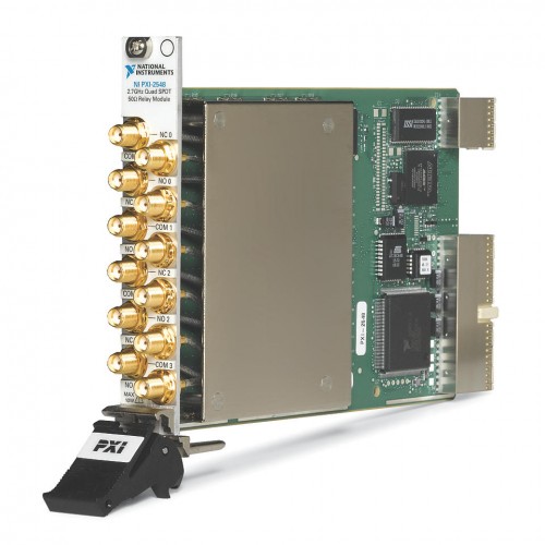 NI (National Instruments) PXI-2548 2.7 GHz, 50 Ω, Quad SPDT PXI RF Relay Module