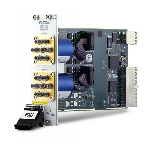 NI (National Instruments) PXI-2796 40 GHz, 50 Ω, Dual 6x1 (SP6T) PXI RF Multiplexer Switch Module
