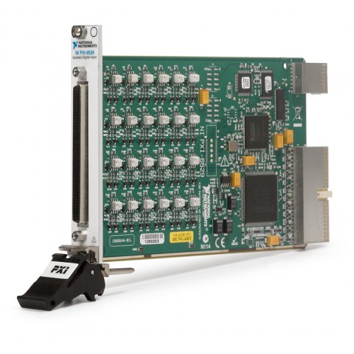 NI (National Instruments) PXI-6529 48-Channel, Sink/Source Inputs, Channel-Channel Isolated PXI Digital I/O Module