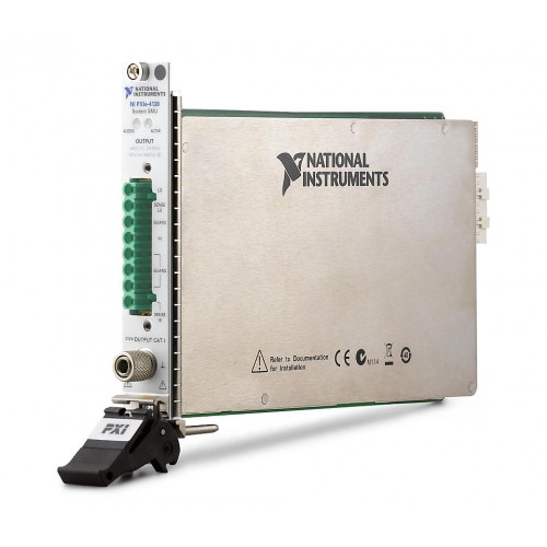 NI (National Instruments) PXIe-4138 PXIe, ±60 V, ±3 A DC, 20 W DC, 1 pA System PXI Source Measure Unit