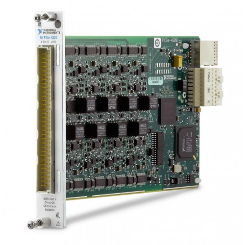 NI (National Instruments) PXIe-4300 16-Bit, 8-Channel, 250 kS/s, 300 V, Ch-Ch Isolated PXI Analog Input Module